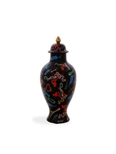 SELETTI VASO TOILETPAPER SNAKES 09790                    