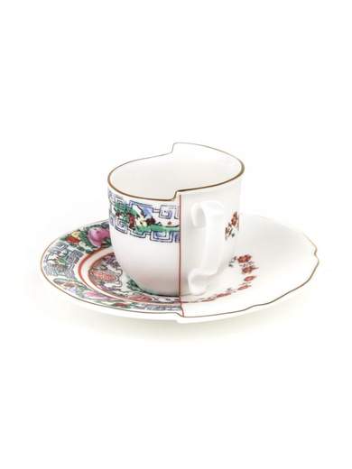SELETTI TAZZINA DA CAFFE' CON PIATTINO HYBRID TAMARA 09743                    