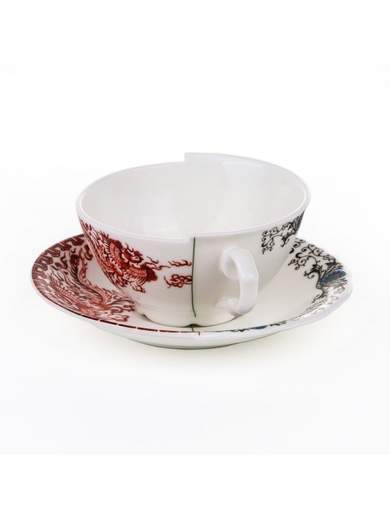 SELETTI TAZZA DA TE'  CON PIATTINO HYBRID ZORA 09744                    
