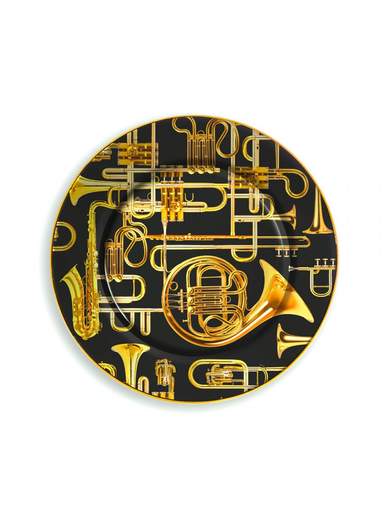 SELETTI PIATTO TOILETPAPER TRUMPETS 16913                    
