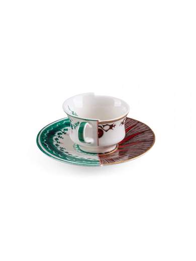 SELETTI TAZZINA DA CAFFE' CON PIATTINO HYBRID CHUCUITO 09163                    