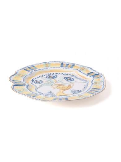 SELETTI PIATTO PIANO CLASSIC ON ACID SPANISH MAIOLICA 11202                    