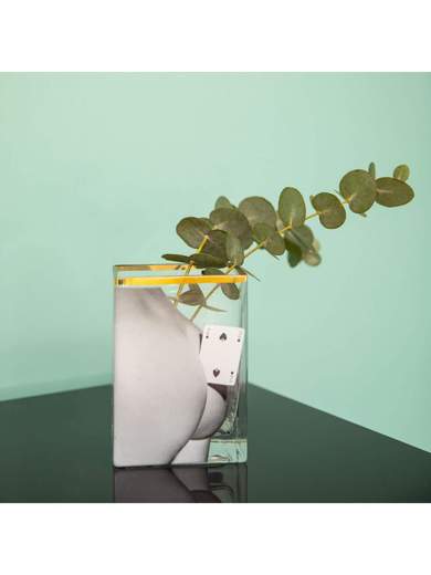 SELETTI VASO TOILETPAPER TWO OF SPADES 14122                    