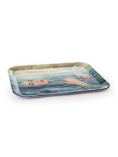 SELETTI VASSOIO TOILETPAPER SEA GIRL 19031                    