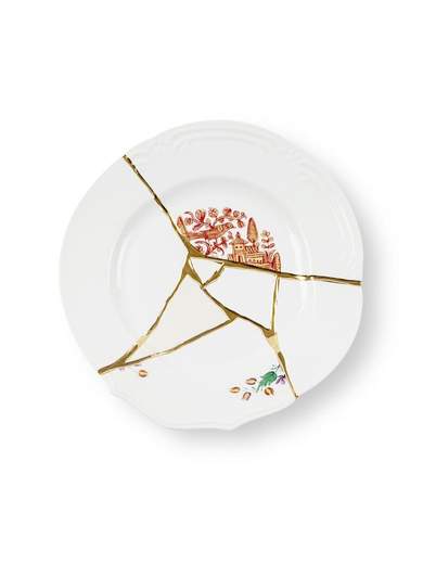 SELETTI PIATTO PIANO KINTSUGI 09611                    
