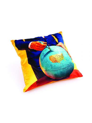 SELETTI CUSCINO TOILETPAPER  GLOBE 02316                    