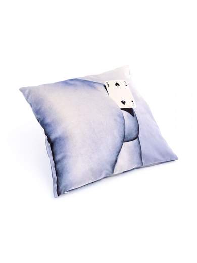 SELETTI CUSCINO TOILETPAPER TWOOFSPADE 02329                    