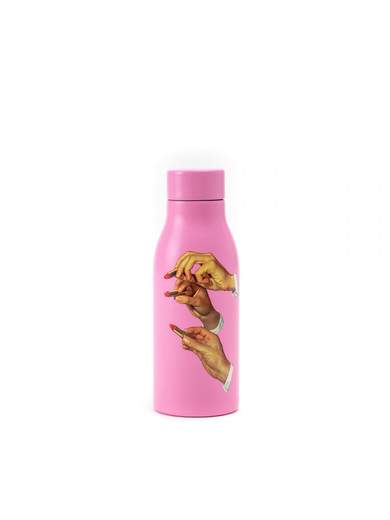 SELETTI BOTTIGLIETTA TERMICA TOILETPAPER LIPSTICKS PINK 15994                    