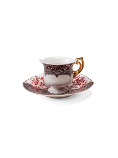 SELETTI TAZZINA DA CAFFE' CON PIATTINO HYBRID SAGALA 09162                    