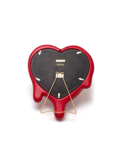 SELETTI SPECCHIO CORNICE MELTED HEART ROSSO 10058                    