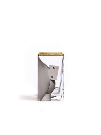 SELETTI VASO TOILETPAPER TWO OF SPADES 14122                    