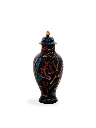 SELETTI VASO TOILETPAPER SNAKES 09790                    