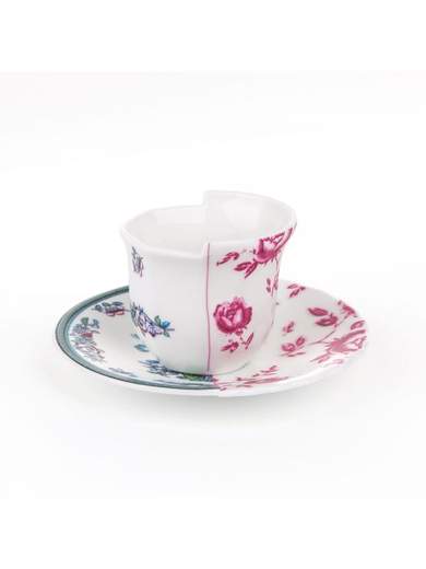 SELETTI TAZZINA DA CAFFE' CON PIATTINO HYBRID LEONIA 09742                    