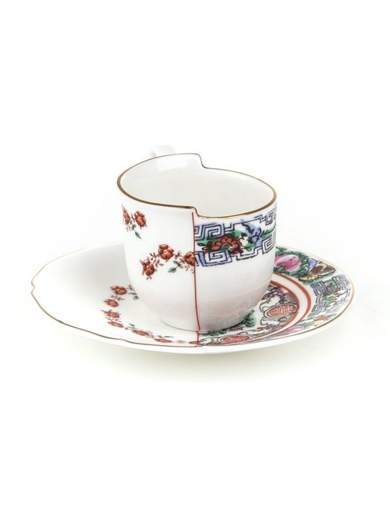 SELETTI TAZZINA DA CAFFE' CON PIATTINO HYBRID TAMARA 09743                    