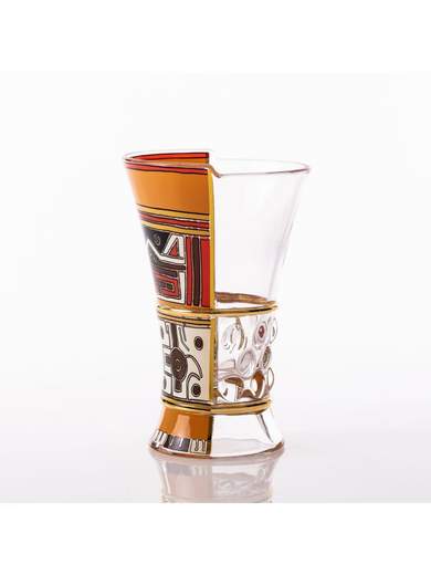 SELETTI SET 3 BICCHIERI IN VETRO HYBRID PANNOTIA 330 ml 09181