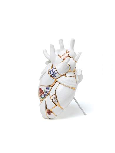 SELETTI VASO  LOVE IN BLOOM  KINTSUGI 09929                    