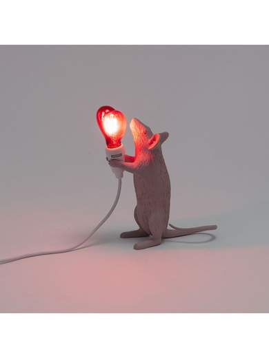 SELETTI LAMPADA MOUSE LAMP-STEP SAN VALENTINO 15220SV                  