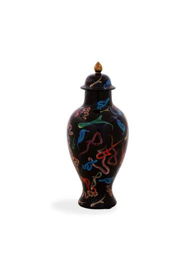 SELETTI VASO TOILETPAPER SNAKES 09790                    