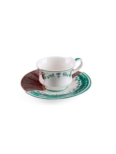SELETTI TAZZINA DA CAFFE' CON PIATTINO HYBRID CHUCUITO 09163                    