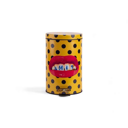 SELETTI 13442 PATTUMIERA 12L TOILETPAPER "SHIT"