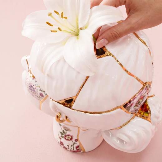 SELETTI 09946 VASO KINTSUGY HAED "SHE"