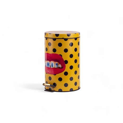 SELETTI 13442 PATTUMIERA 12L TOILETPAPER "SHIT"