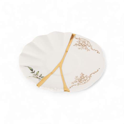 SELETTI 09649 TAZZA DA TE' CON PIATTINO KINTSUGI