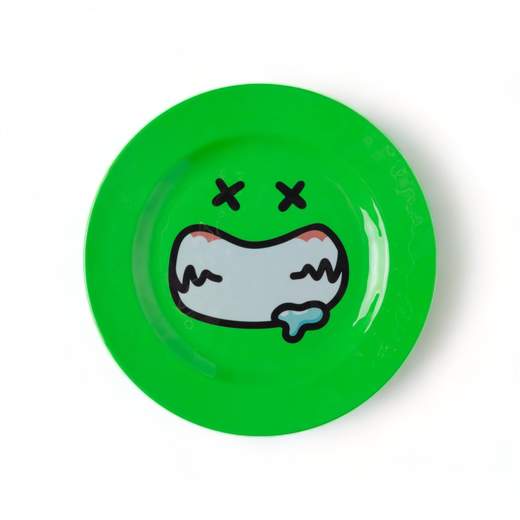 SELETTI 19041 PIATTO IN MELAMINA "MONSTER EZIO"