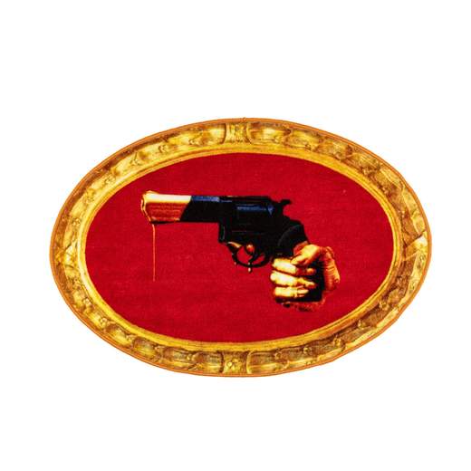 SELETTI 18188 TAPPETO BAGNO TOILETPAPER"REVOLVER"