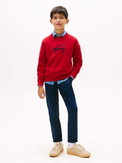 Tommy Hilfiger Pantalone Bambini E Ragazzi