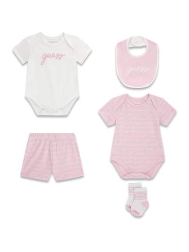 GUESS BODY + SHORT + BAVETTA + CALZINI Unisex Neonato