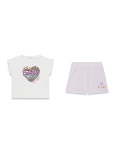 GUESS T-SHIRT + SHORTS Bimba