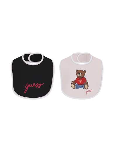 GUESS SET 2 BAVETTE Neonato