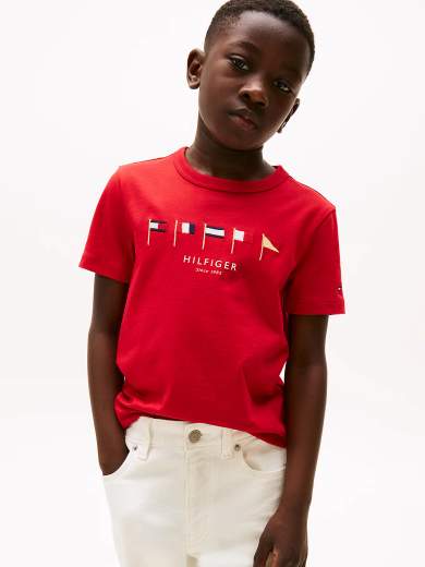 TOMMY HILFIGER T-SHIRT Bambini E Ragazzi