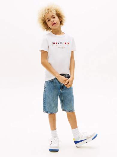 Tommy Hilfiger T-shirt Bambini E Ragazzi