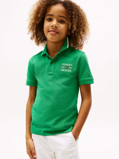 TOMMY HILFIGER POLO Bambini E Ragazzi