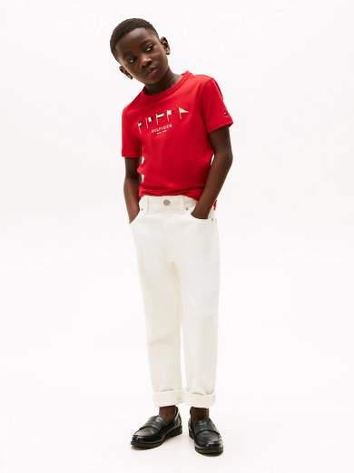 Tommy Hilfiger T-shirt Bambini E Ragazzi