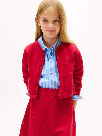 TOMMY HILFIGER CARDIGAN Bambine E Ragazze