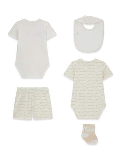 GUESS BODY + SHORT + BAVETTA + CALZINI Unisex Neonato