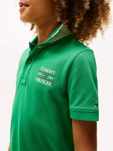 TOMMY HILFIGER POLO Bambini E Ragazzi