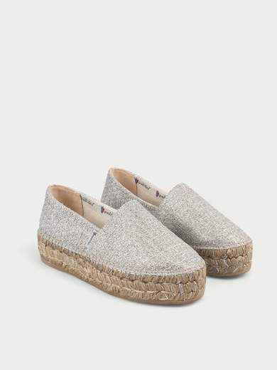 ESPADRILLES DUDI PLATA