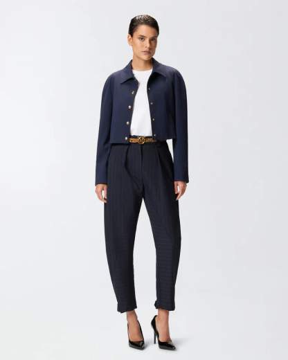 Pinko BUSSOLOTTO T-SHIRT JERSEY PATCH SS26