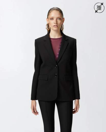 Pinko RUOTA GIACCA PUNTO STOFFA FW25