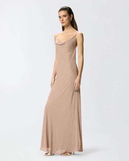 Pinko FARRO ABITO GEORGETTE FULL STRETCH SS26