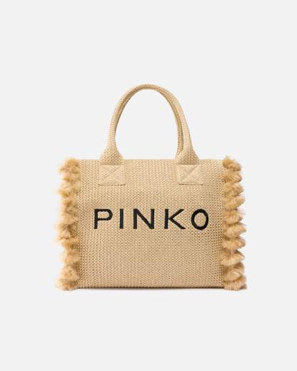 Pinko BEACH SHOPPER RAFIA SS26
