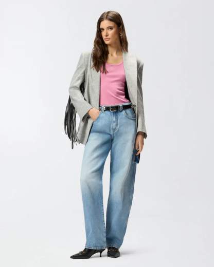 Pinko CALCOLATORE CANOTTIERA COSTINA SS26