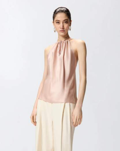 Pinko CAROTA TOP SATIN SS26