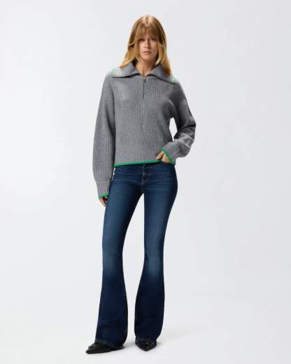 Pinko FLORA FLARE POWER STRETCH BLUE FW25