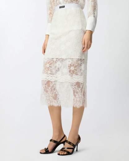 Pinko HARMONIE GONNA PIZZO REBRODE SS26