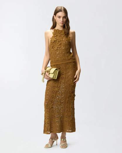 Pinko ANTHEMIS GONNA CROCHET SEWON  SS26